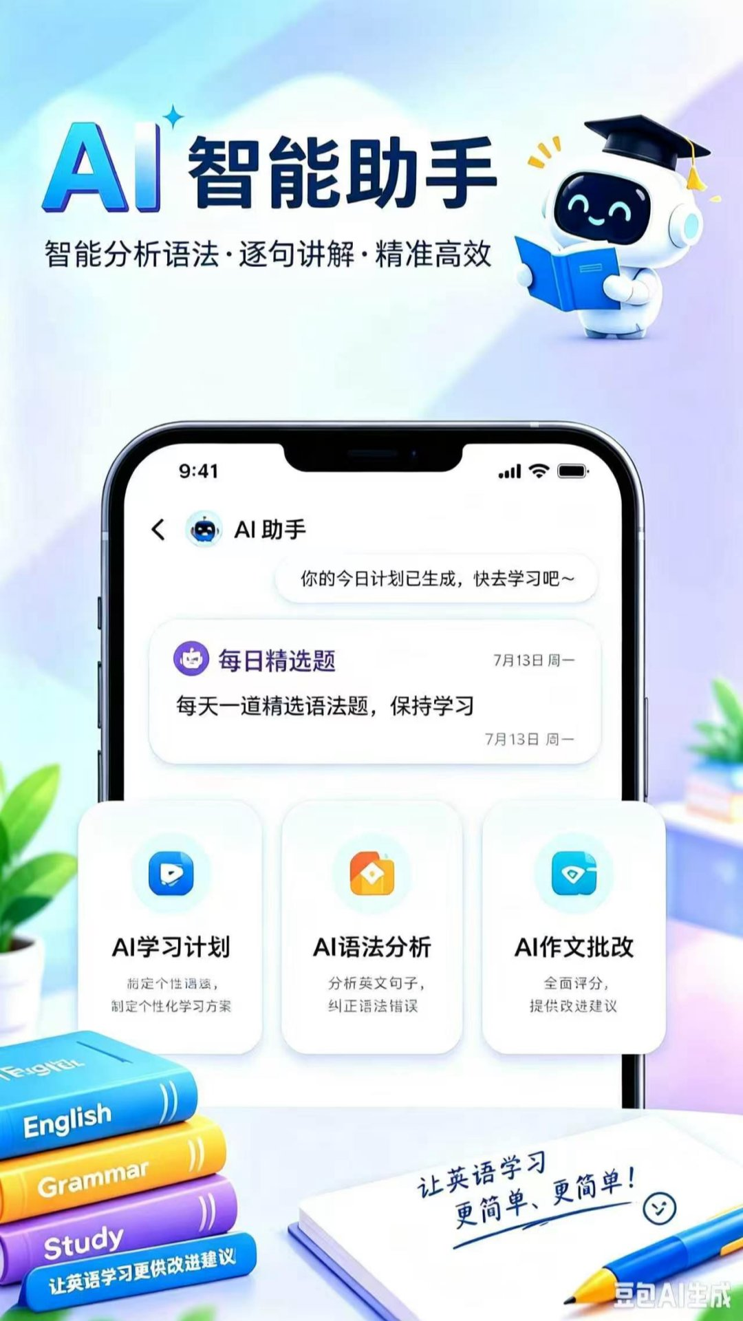 AI 智能助手界面