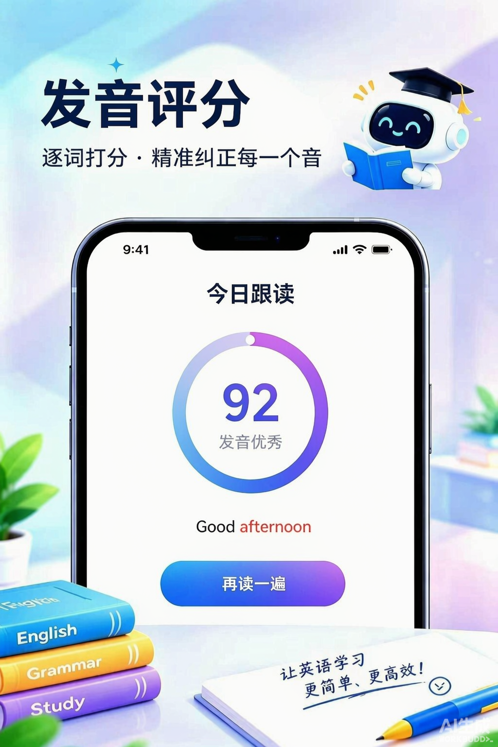 发音评分界面